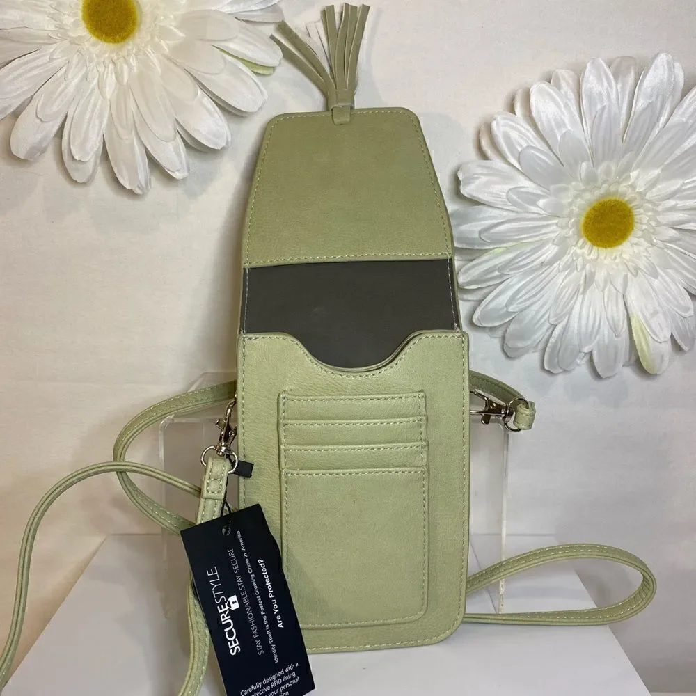 NWT K. Carroll RFID 2 Way Bag